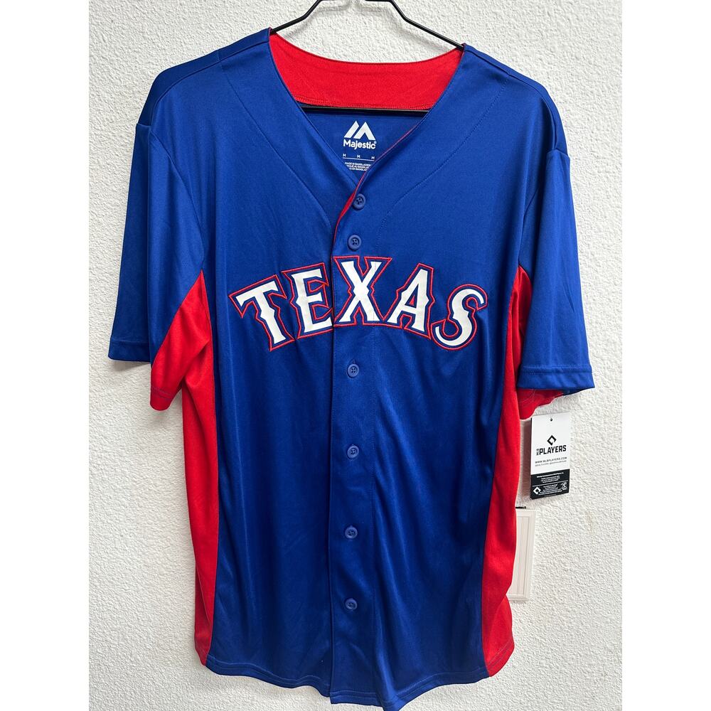 Majestic Texas Rangers Nolan Ryan Jersey Size M NWT